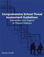 CHARTER SCHOOLS Comprehensive School Threat Assessment Training (CSTAG)