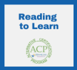 ACP:Reading Competency 2 (Reading to Learn)