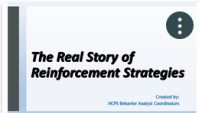 The Real Story of Reinforcement